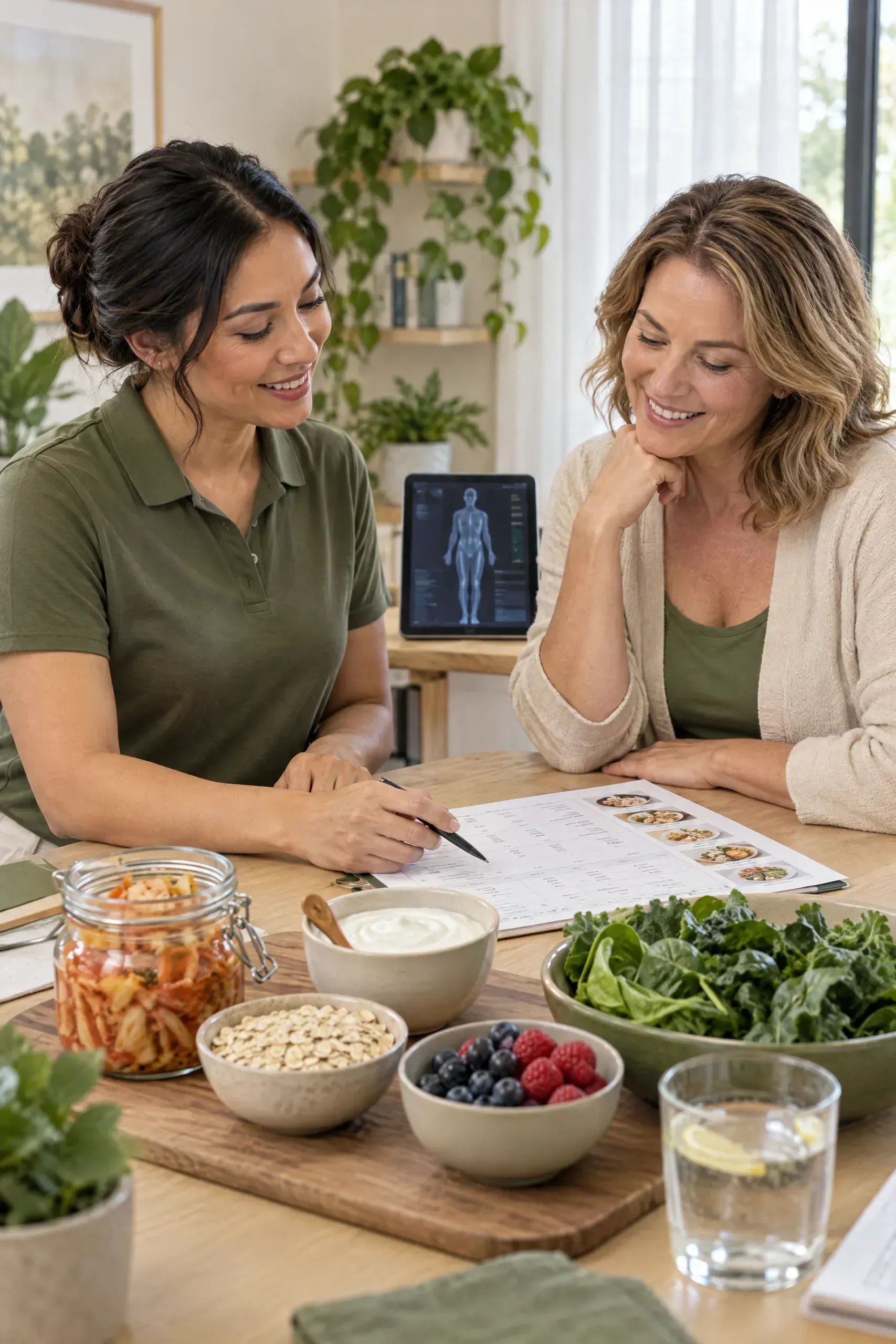 Aspire Trim Clinic coaching team in Matthews, NC, who guide clients through gut health habits near Charlotte