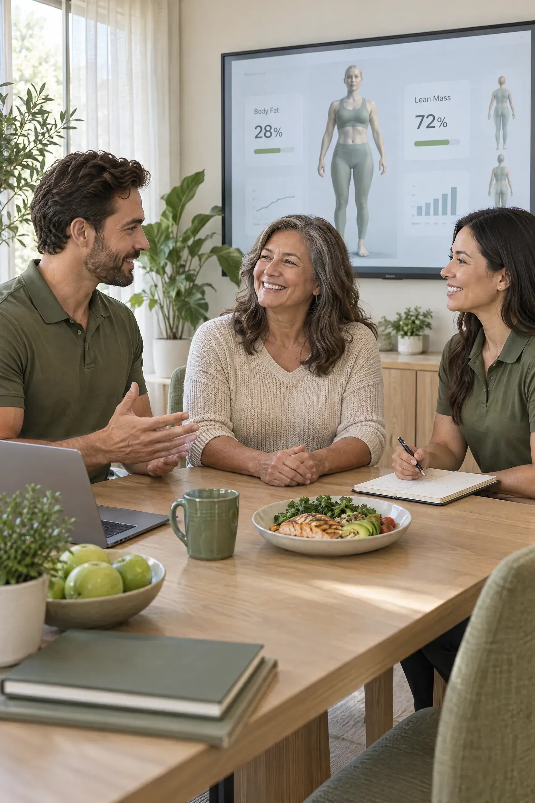 Aspire Trim Clinic coaching team in Matthews, NC, who guide clients through losing weight near Charlotte