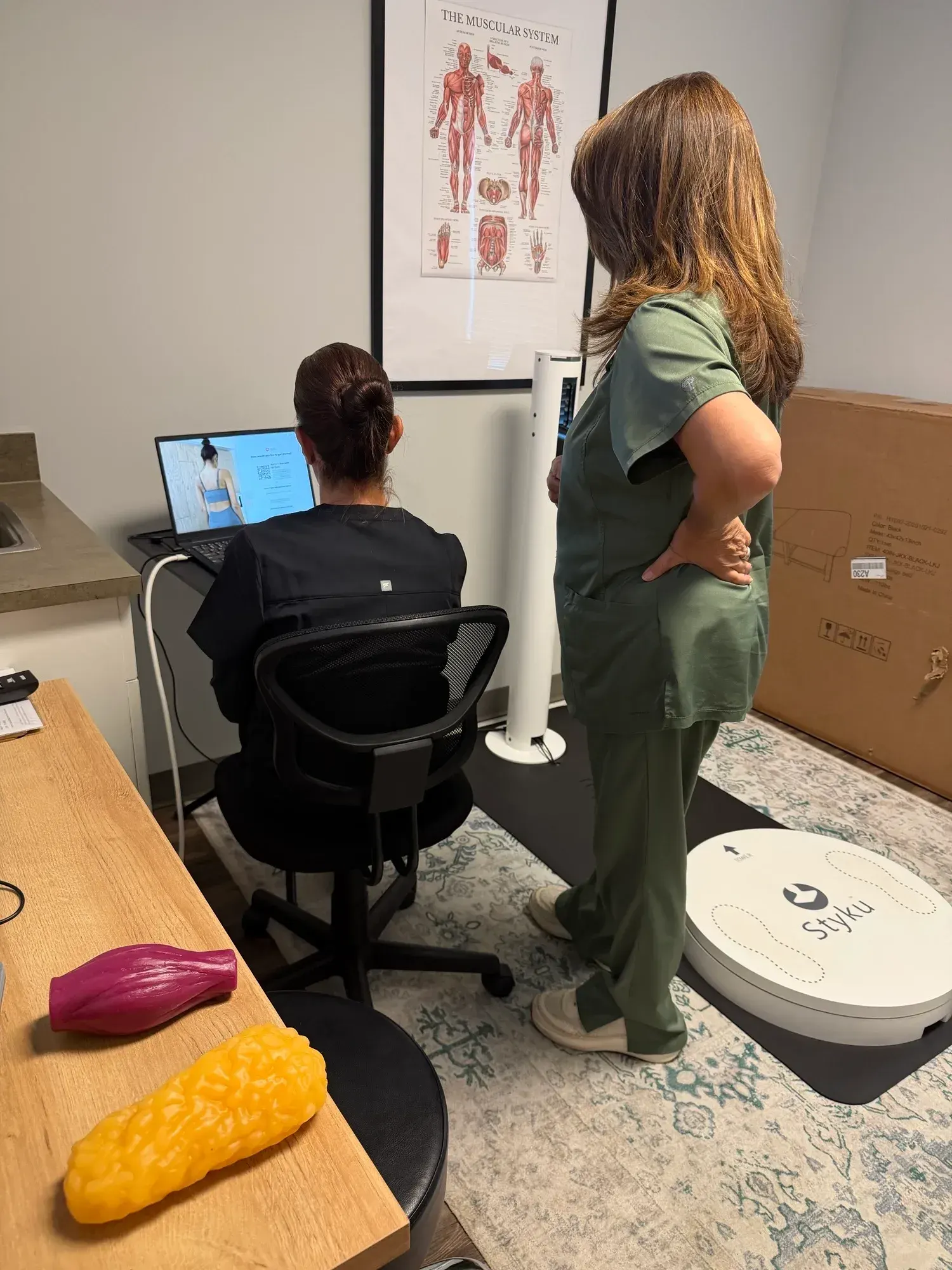 Clinical explanation of body composition scan limitations at Aspire Trim Clinic in Matthews, NC near Charlotte